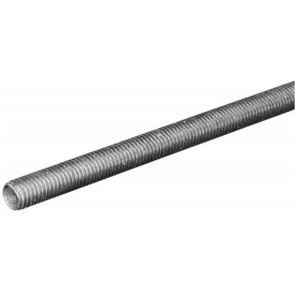 Steelworks .75in. X 36in. Threaded Rod NC Zinc 11039 - main